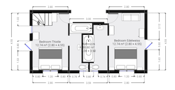 Floorplan: First floor