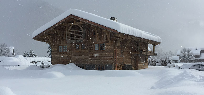 Winter at Chalet du Chene